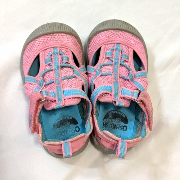 OshKosh B'Gosh Toddler Girl Sandals Size 5 - Picture 3 of 8